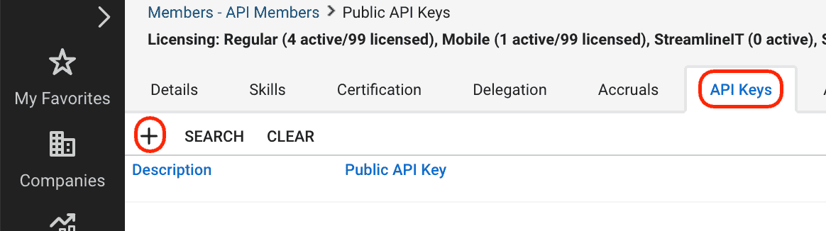 ConnectWise API Keys