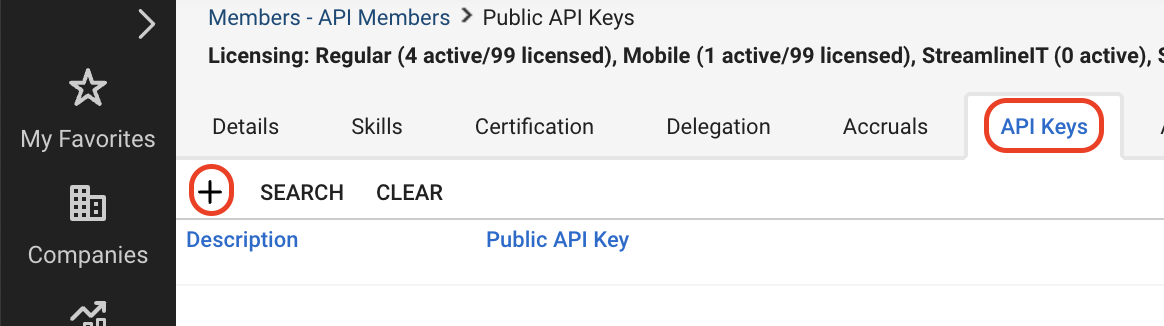 ConnectWise API Keys