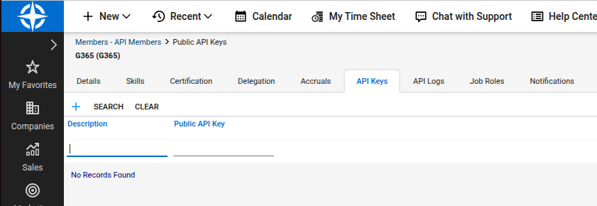ConnectWise API Keys