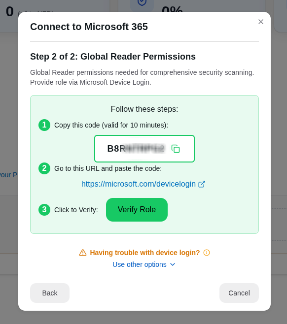 Device Login Process