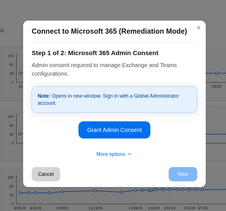 Step 1 – Admin Consent