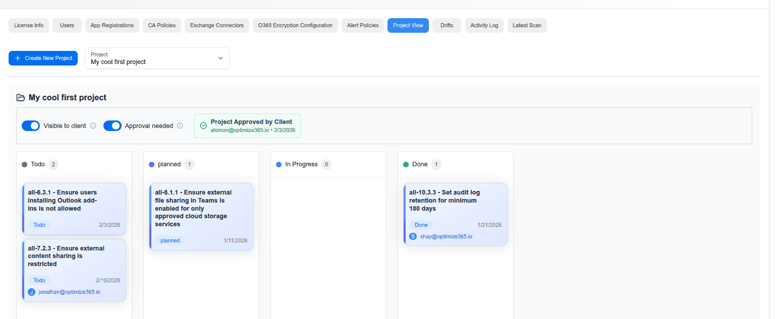 Project View